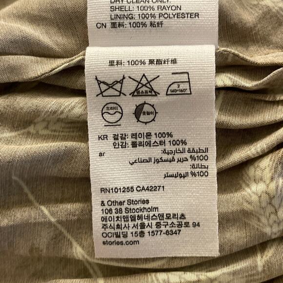 & Other Stories Camisole Top Jumpsuit Size Med - Picture 9 of 9